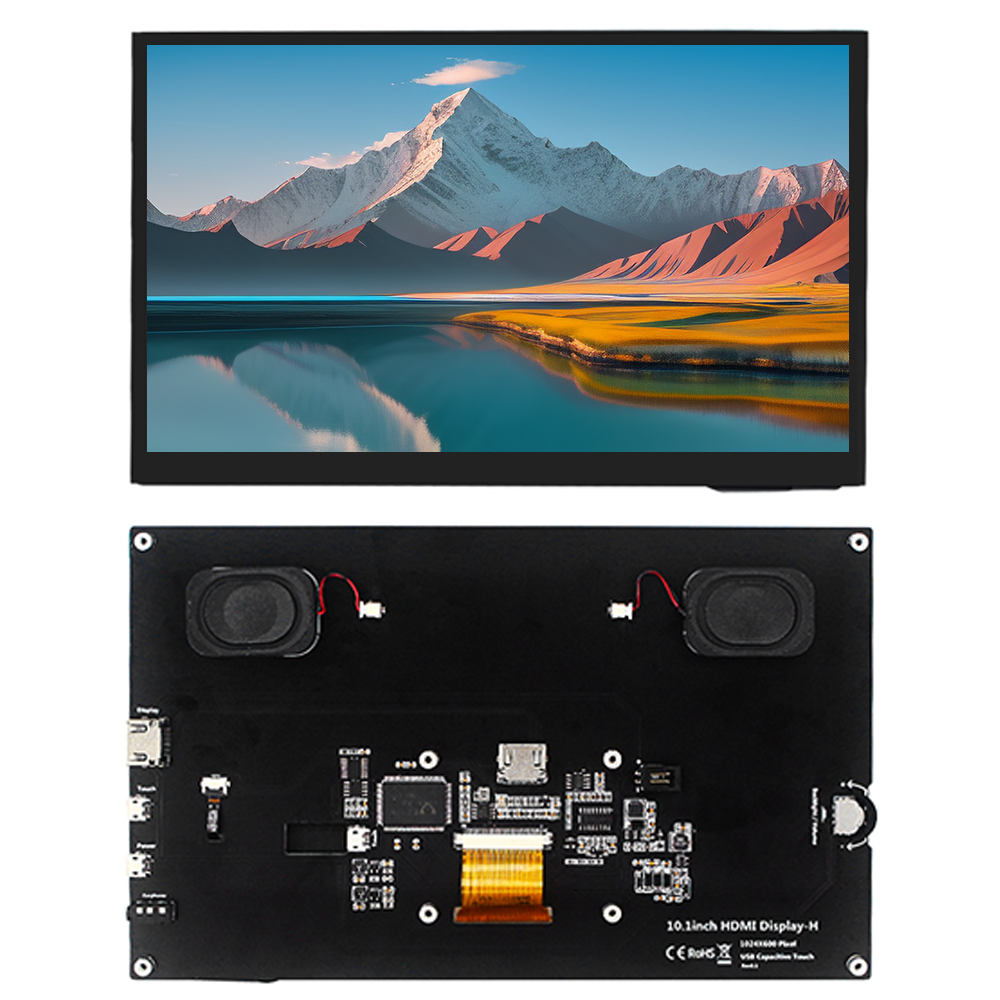 Raspberry Pi 10.1 Inch Capacitive Touch Screen Ips - 10,1-дюймовый емкостный сенсорный экран 1280*800 HDMI