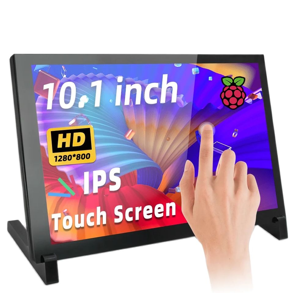 Raspberry Pi 10.1 Inch Capacitive Touch Screen Ips - Портативный монитор IPistBit с емкостным сенсорным