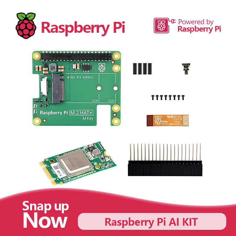 Raspberry Pi Ai Kit Hailo-8L - Комплект Raspberry Pi AI объединяет официальный