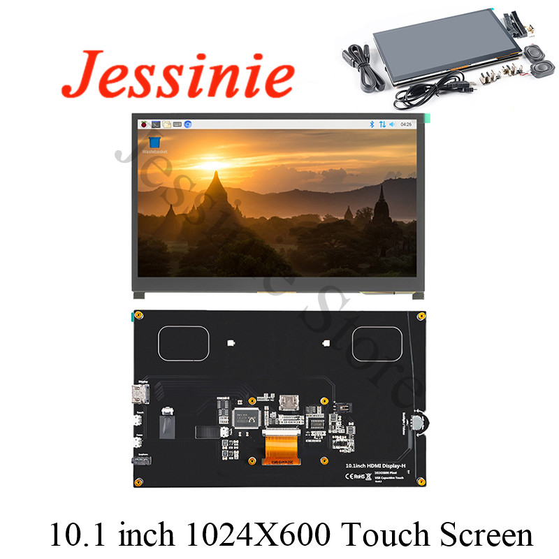 Raspberry Pi 10.1 Inch Capacitive Touch Screen Ips - 10,1-дюймовый HDMI-совместимый модуль ЖК-дисплея 10,1-дюймовый емкостный