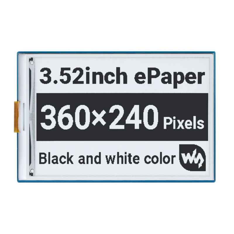 Raspberry Pi 4 8Gb Ram Kit - 3,5-дюймовый экран E-Ink E-Paper, стартовый комплект