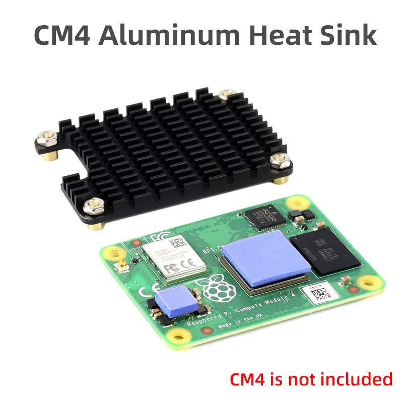 Raspberry Pi Water Cooling Kit - Нагреватель из алюминиевого сплава для Raspberry