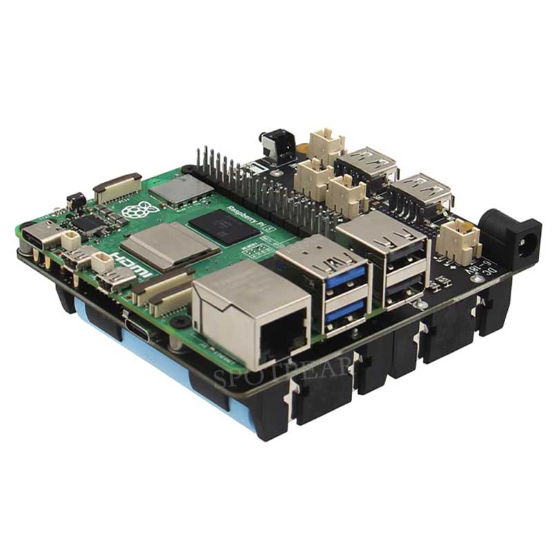 Raspberry Pi Uninterrupted Power Supply Ups 18650 - X1202 Плата ИБП Raspberry Pi 5