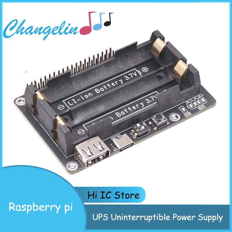 Raspberry Pi Uninterrupted Power Supply Ups 18650 - Raspberry Pi 18650 UPS источник бесперебойного