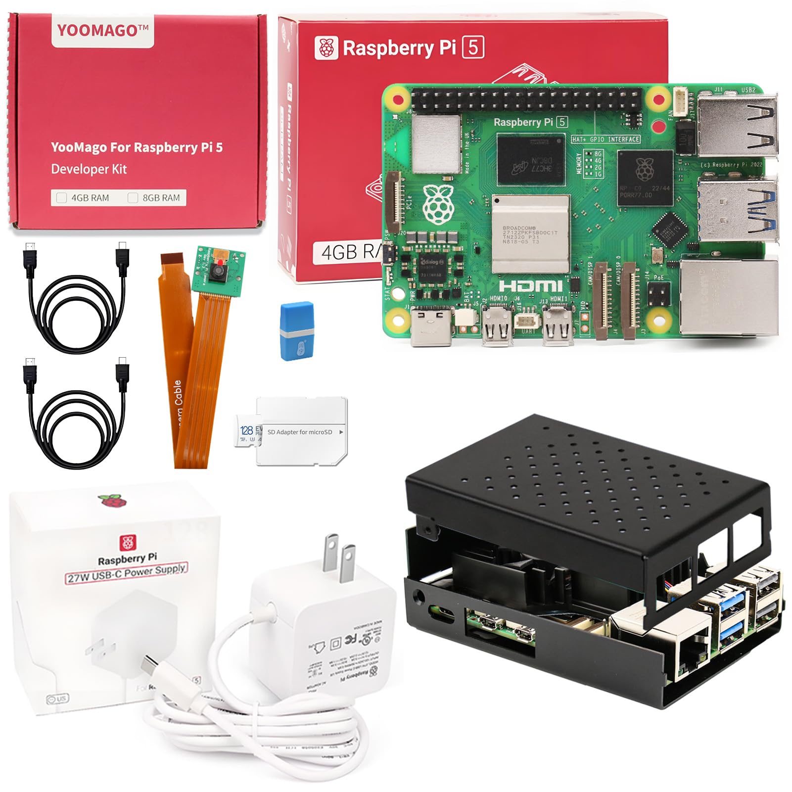 Новый оригинальный комплект пл – обзор и цена Raspberry Pi 4 8Gb Ram Kit