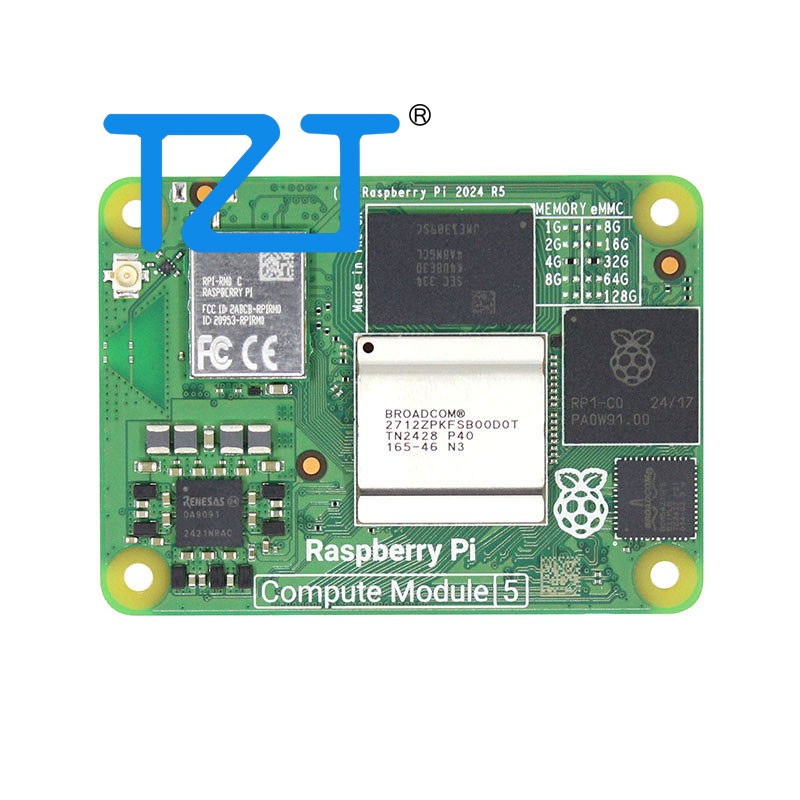 Модуль TZT Compute Module 5 Bl – обзор и цена Raspberry Pi 5 8Gb Board