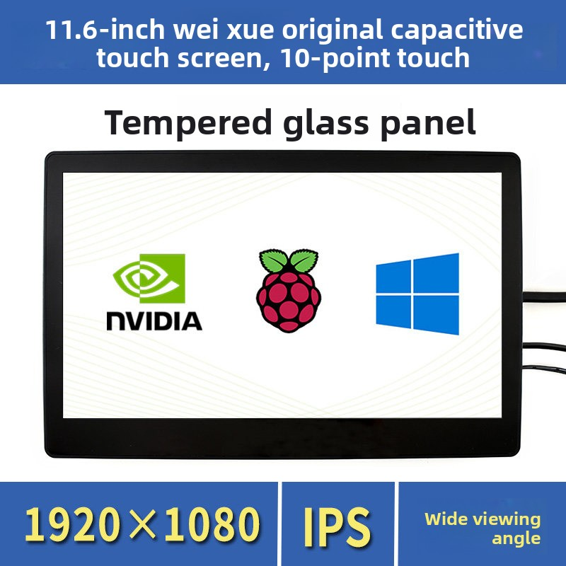 Сенсорный IPS-монитор Waveshar – обзор и цена Raspberry Pi 10.1 Inch Capacitive Touch Screen Ips