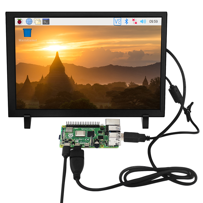 10,1-дюймовый сенсорный экран  – обзор и цена Raspberry Pi 10.1 Inch Capacitive Touch Screen Ips