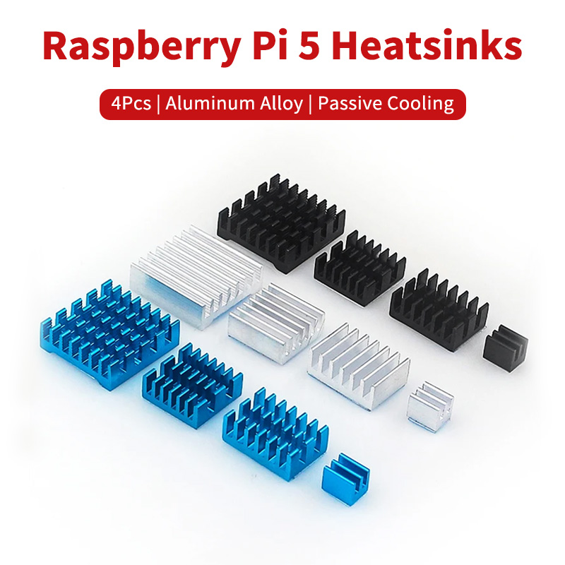 4 шт. радиаторы Raspberry Pi 5 – обзор и цена Raspberry Pi Water Cooling Kit