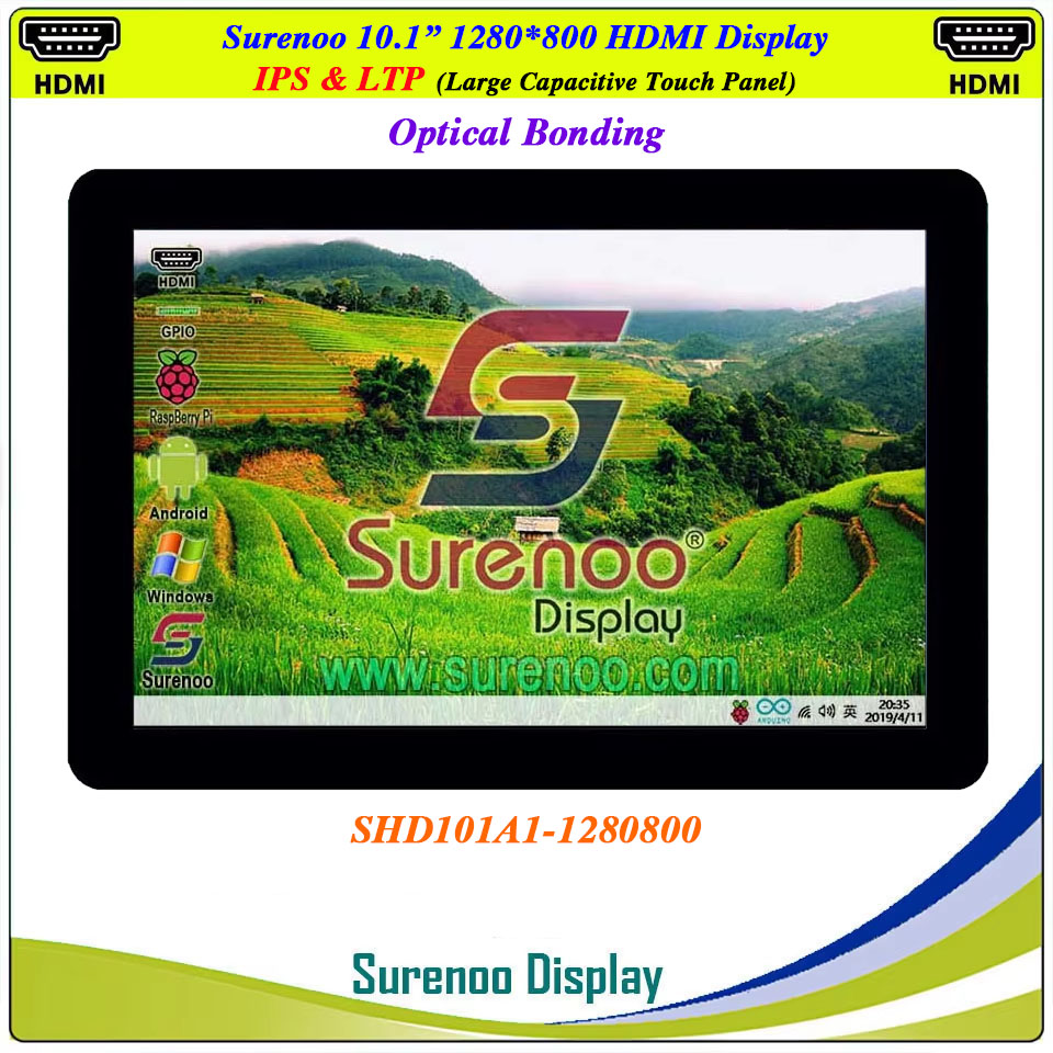 10,1-дюймовый ЖК-дисплей с раз – обзор и цена Raspberry Pi 10.1 Inch Capacitive Touch Screen Ips