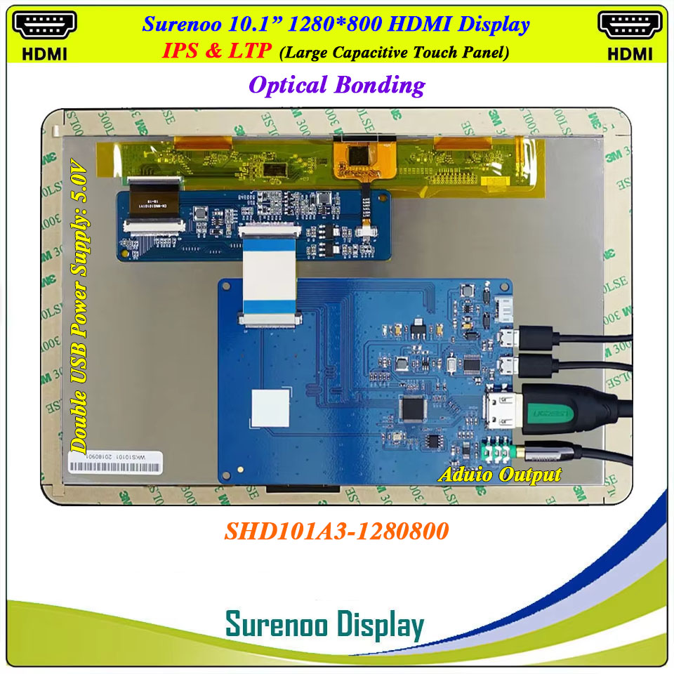 10,1-дюймовый ЖК-дисплей с раз – обзор и цена Raspberry Pi 10.1 Inch Capacitive Touch Screen Ips