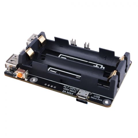 Raspberry Pi 5 В 4 А ИБП плата – обзор и цена Raspberry Pi Uninterrupted Power Supply Ups 18650