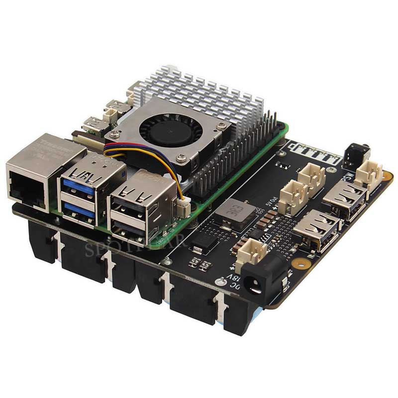 X1202 Плата ИБП Raspberry Pi 5 – обзор и цена Raspberry Pi Uninterrupted Power Supply Ups 18650