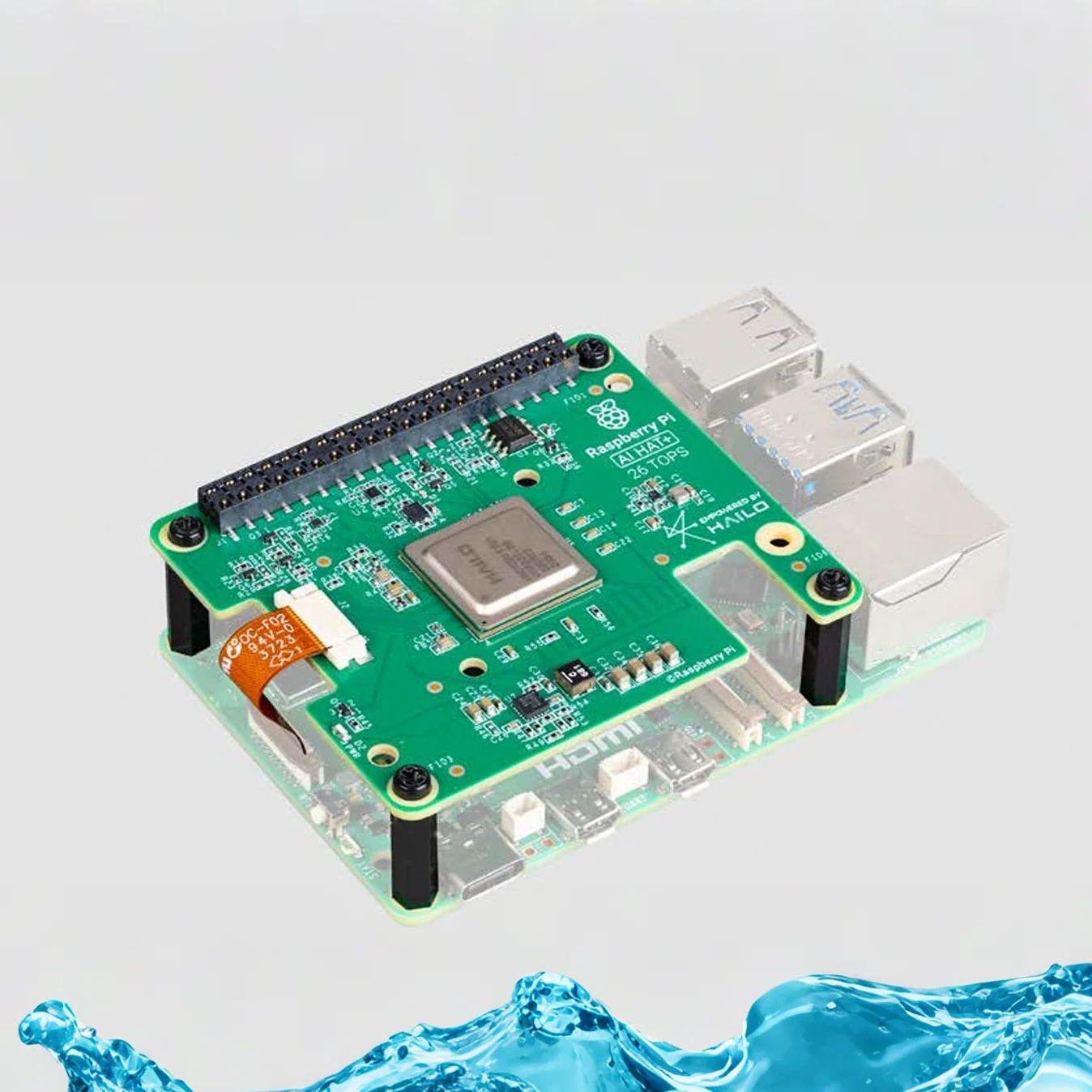 Плата расширения Raspberry Pi  – обзор и цена Raspberry Pi Ai Kit Hailo-8L