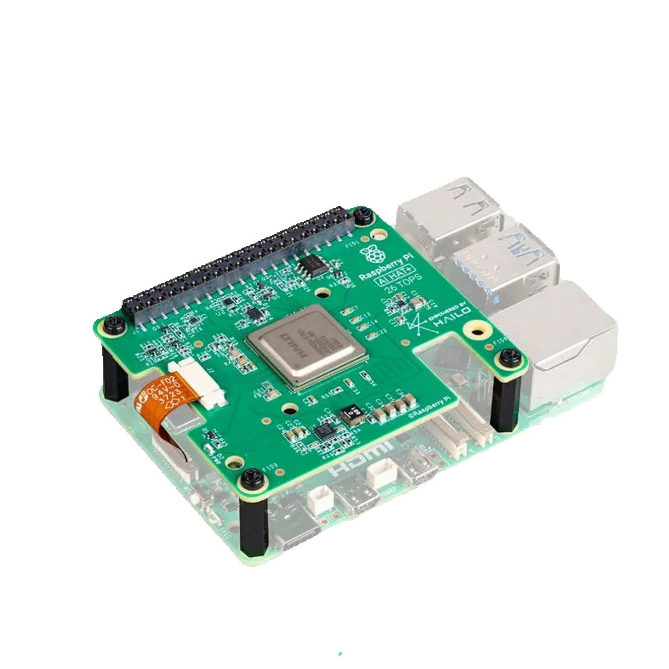 Плата расширения Raspberry Pi  – обзор и цена Raspberry Pi Ai Kit Hailo-8L
